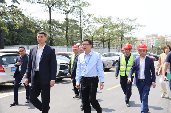 北滘镇党委书记、镇长王德华前往乐动在线平台-乐动(中国)建科集团佛肇分公司重点项目调研